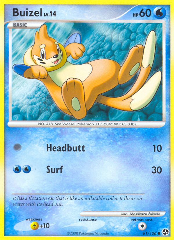 Great Encounters Buizel #61/106