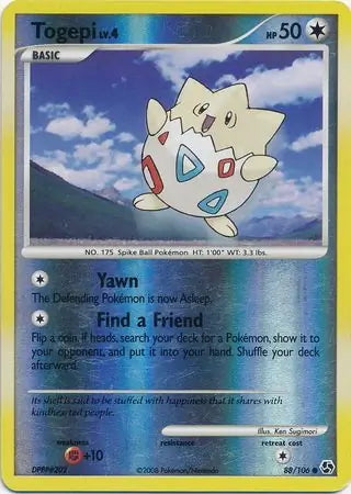 Great Encounters Togepi #88/106 reverse holo