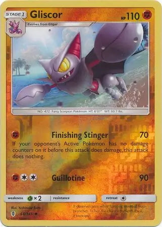 Guardians Rising Gliscor #68/145 reverse holo