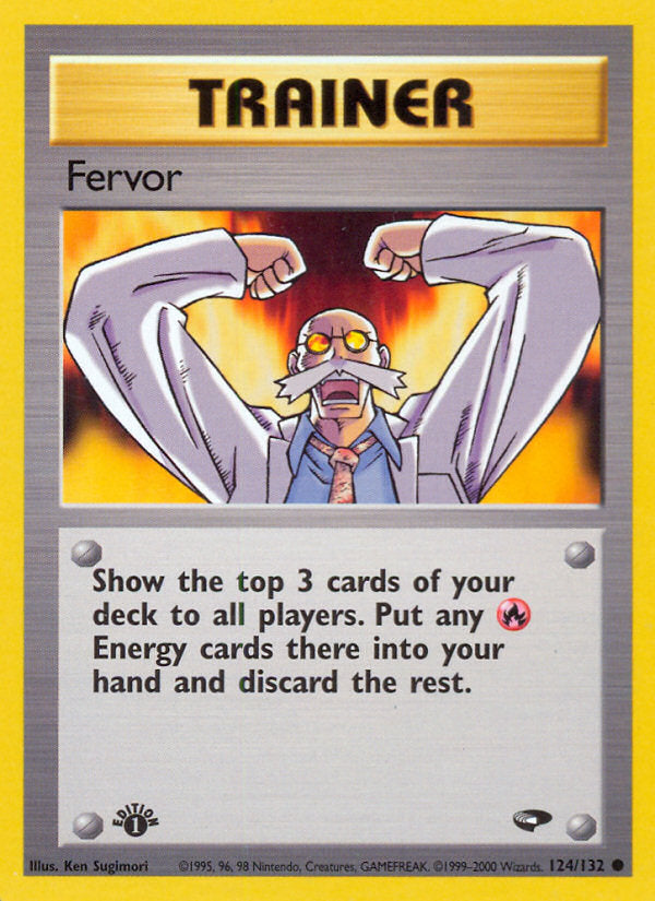 Gym Challenge Fervor #124/132 first edition