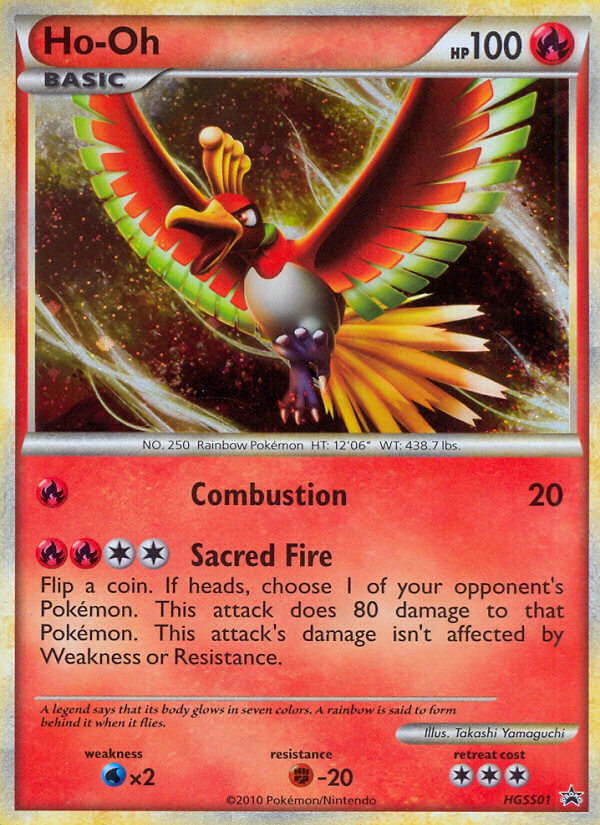 HeartGold SoulSilver Promo's Holo Ho-Oh #1