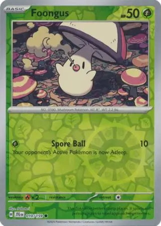 Journey Together Foongus #10/159 reverse holo