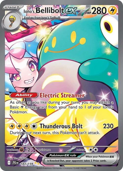 Journey Together Iono's Bellibolt #183/159