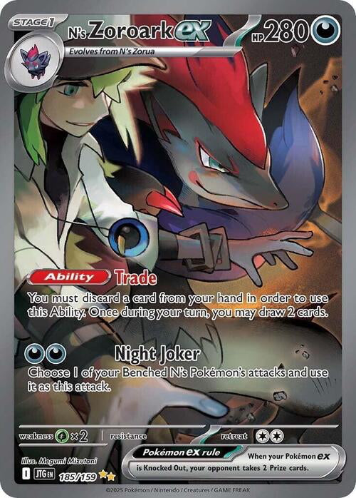 Journey Together N's Zoroark #185/159