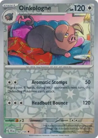 Journey Together Oinkologne #140/159 reverse holo