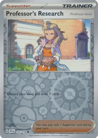 Journey Together Professor's Research #155/159 reverse holo