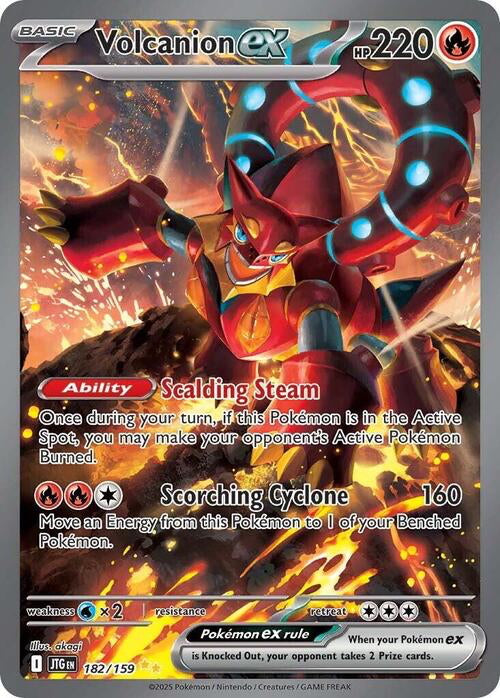Journey Together Volcanion #182/159