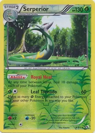 Legendary Treasures Serperior #8/113 reverse holo