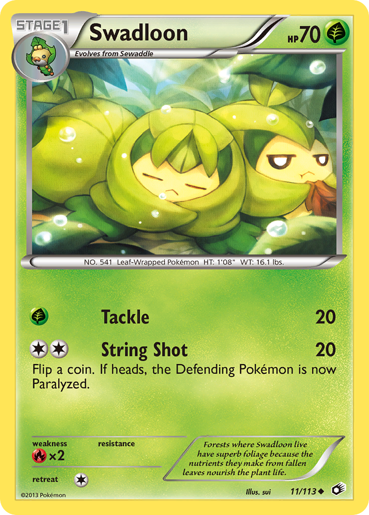 Legendary Treasures Swadloon #11/113