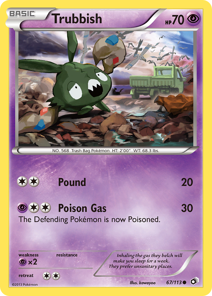 Legendary Treasures Trubbish #67/113