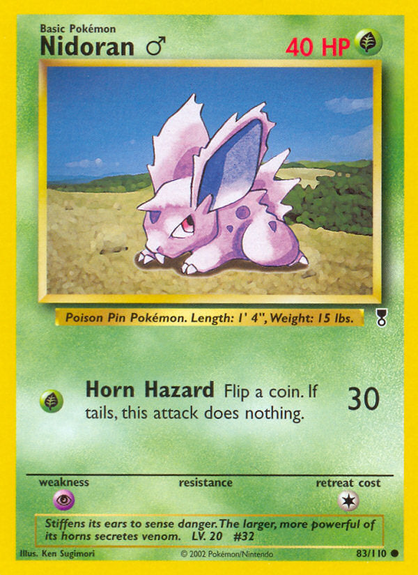 Legendary collection Nidoran ♂ #83/110