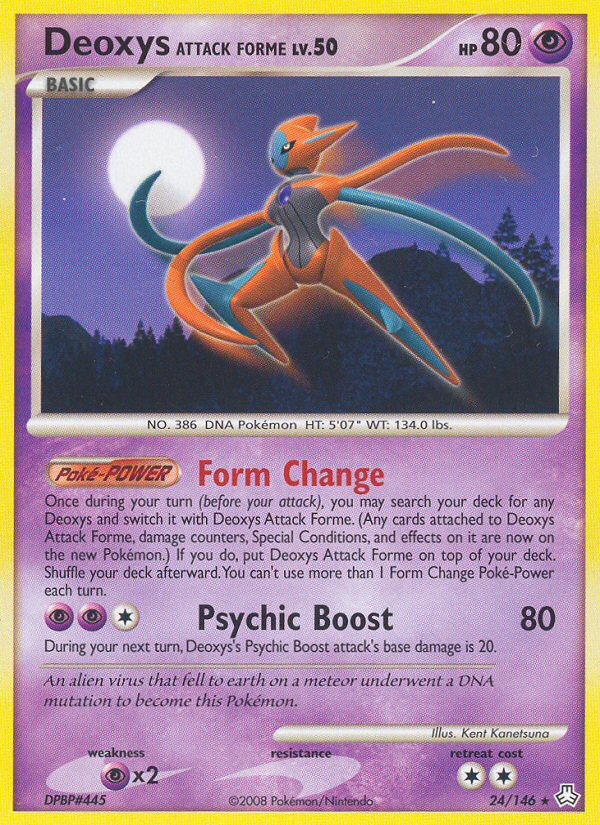 Legends Awakened Deoxys Attack Forme #24/146