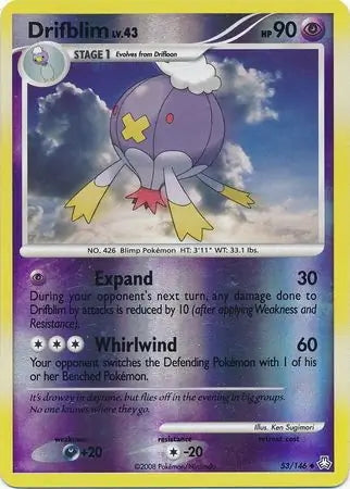 Legends Awakened Drifblim #53/146 reverse holo