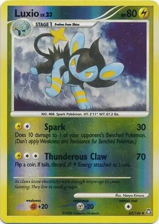 Legends Awakened Luxio #62/146 reverse holo