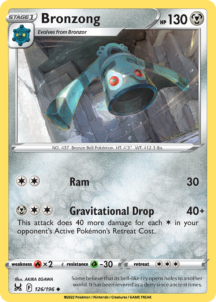 Lost Origin Bronzong #126/196