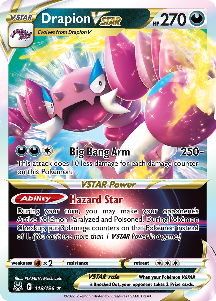 Lost Origin Drapion VSTAR #119/196