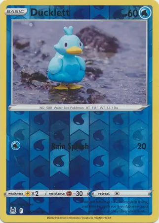 Lost Origin Ducklett #46/196 reverse holo