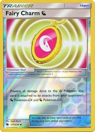 Lost Thunder Fairy Charm D #177/214 reverse holo
