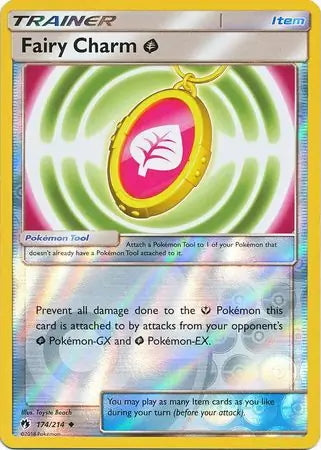 Lost Thunder Fairy Charm G #174/214 reverse holo