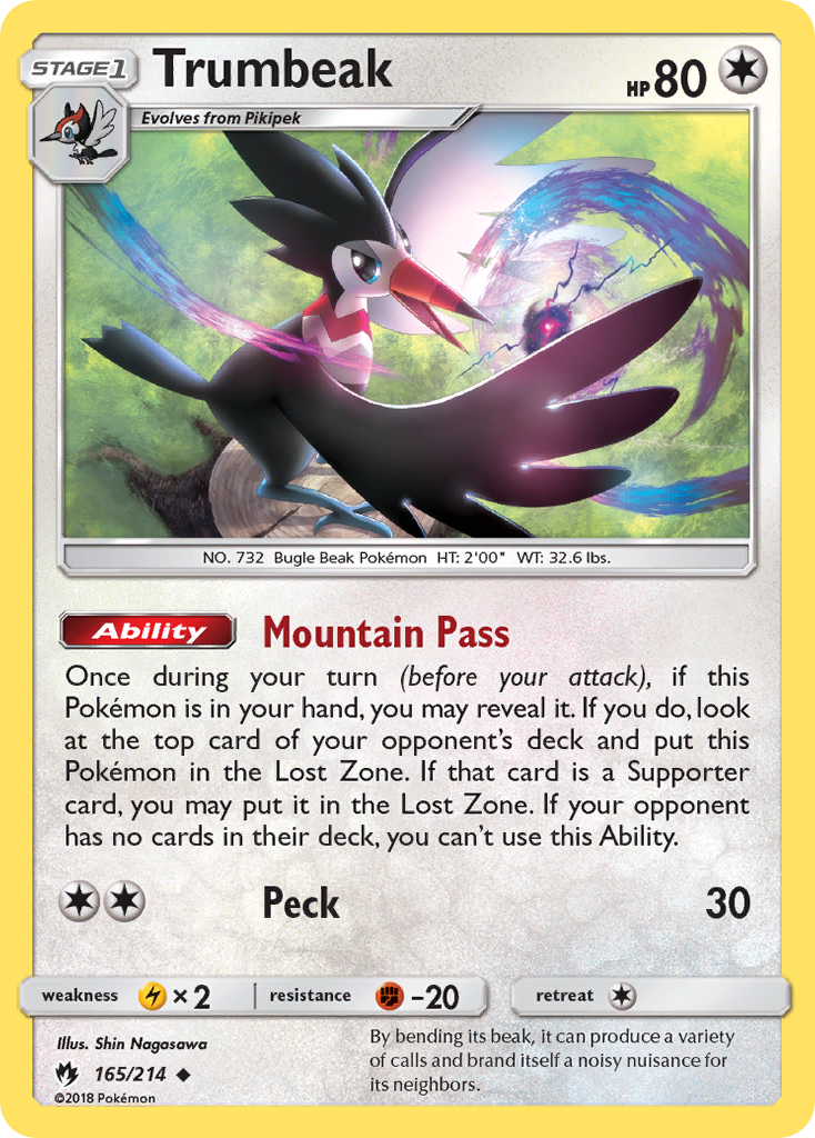 Lost Thunder Trumbeak #165/214