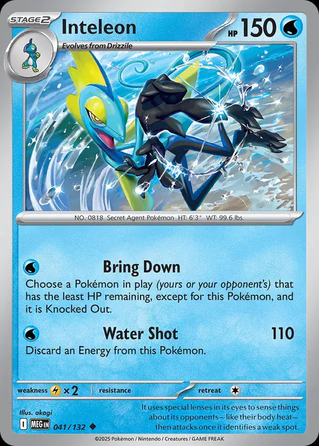 Mega Evolution Inteleon #041/132
