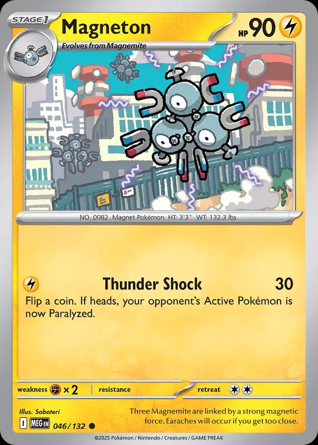 Mega Evolution Magneton #046/132