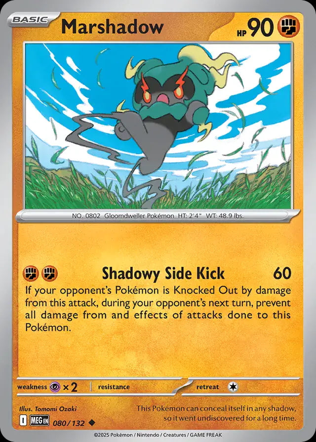 Mega Evolution Marshadow #080/132