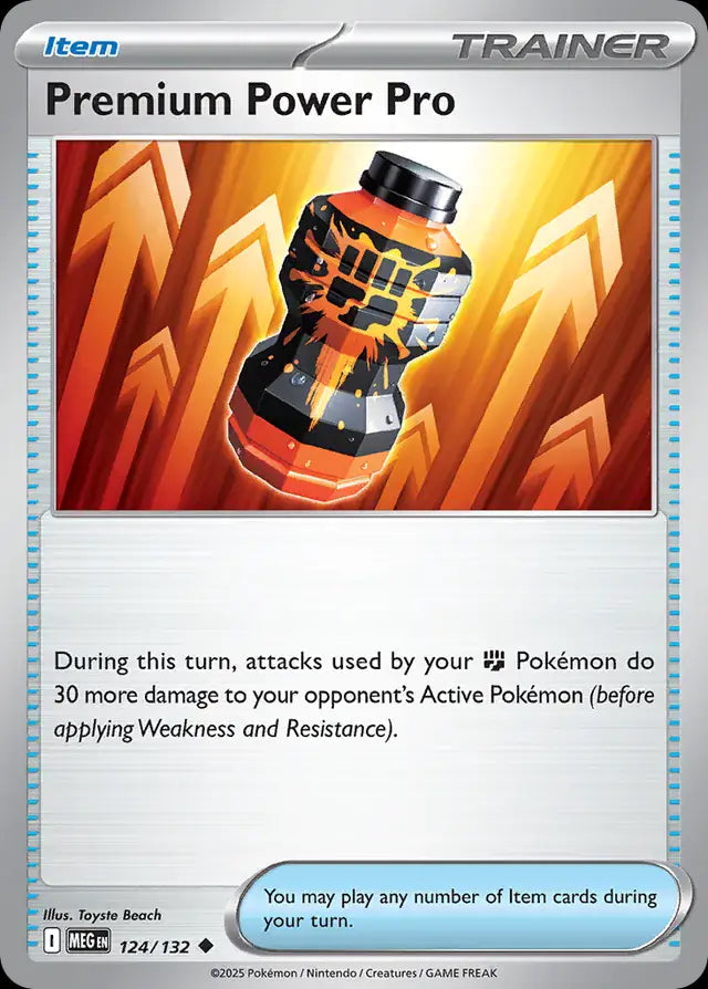 Mega Evolution Premium Power Pro #124/132