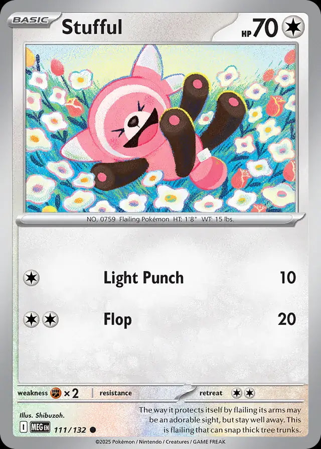 Mega Evolution Stufful #111/132