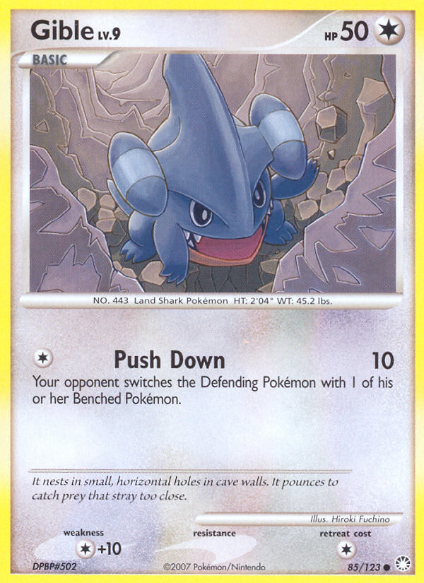 Mysterious Treasures Gible #85/123