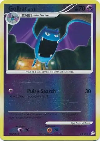 Mysterious Treasures Golbat #50/123 reverse holo