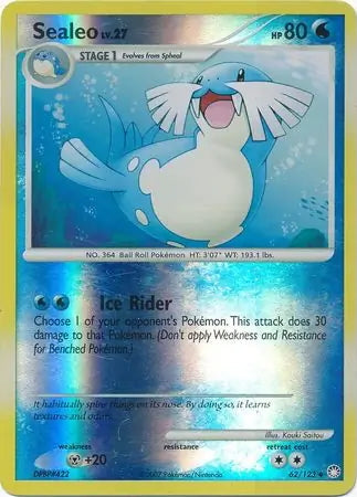 Mysterious Treasures Sealeo #62/123 reverse holo