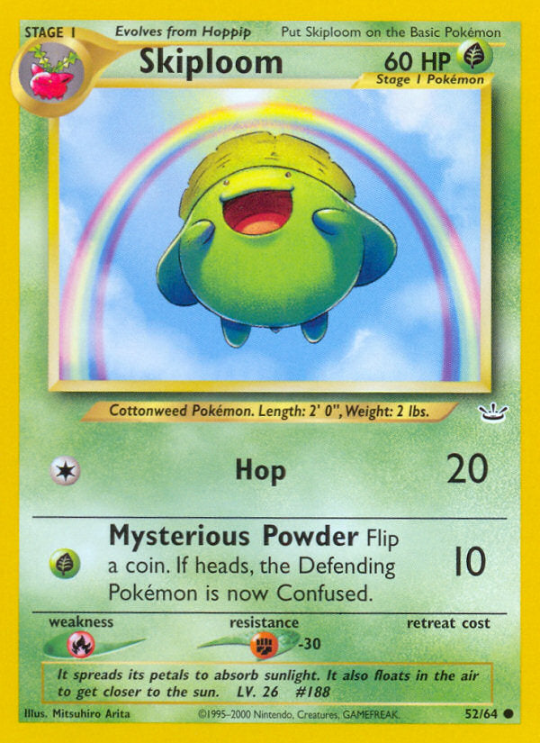 Neo Revelation Skiploom #52/64 unlimited