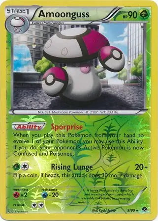 Next Destinies Amoonguss #9/99 reverse holo