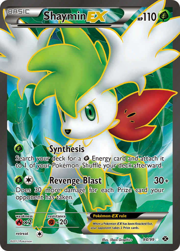 Next Destinies Shaymin-EX #94/99