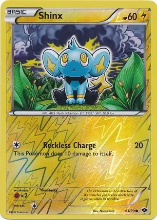 Next Destinies Shinx #43/99 reverse holo