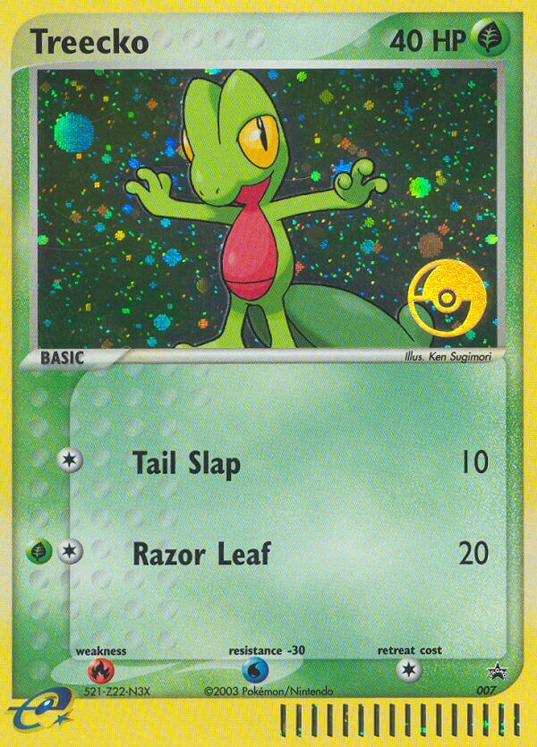 Nintendo Promos Treecko #7