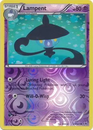 Noble Victories Lampent #59/101 reverse holo