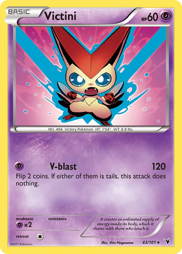 Noble Victories Victini #43/101