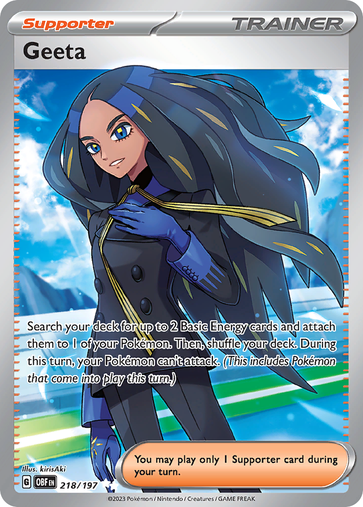 Obsidian Flames Geeta #218/197