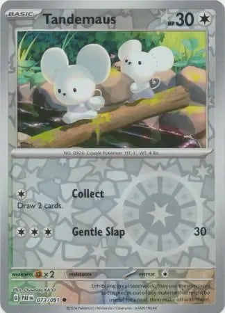 Paldean Fates Tandemaus #73/91 reverse holo