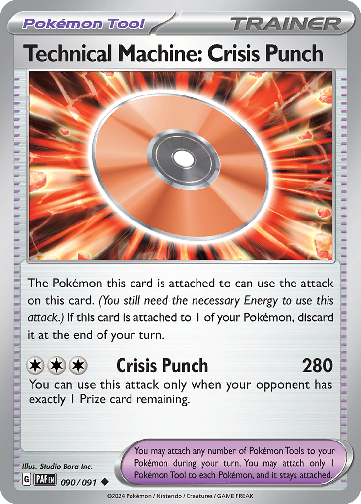 Paldean Fates Technical Machine: Crisis Punch #90/91