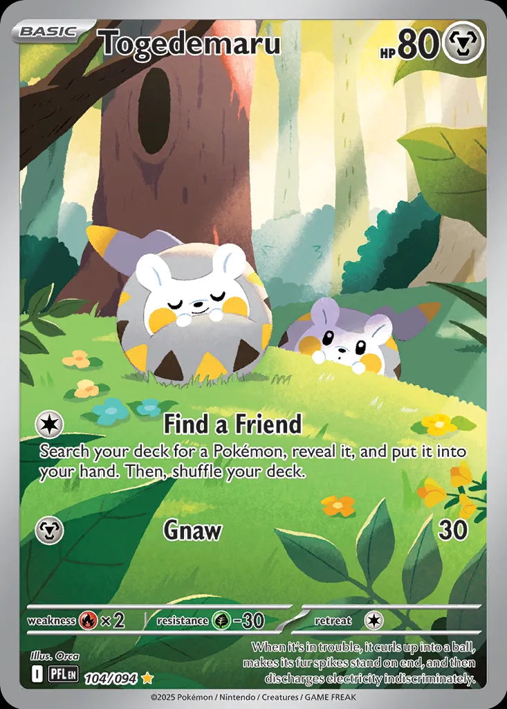Phantasmal Flames Togedemaru #104/94