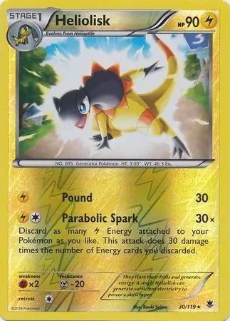 Phantom Forces Heliolisk #30/119 reverse holo