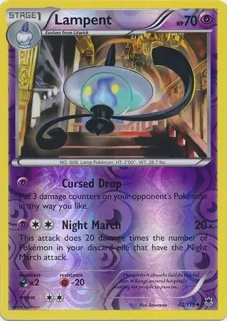 Phantom Forces Lampent #42/119 reverse holo
