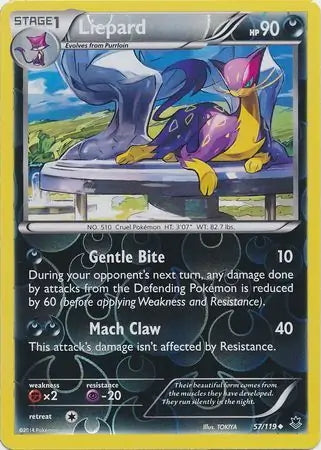 Phantom Forces Liepard #57/119 reverse holo