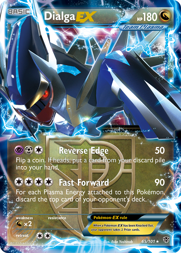 Plasma Blast Dialga EX #65/101