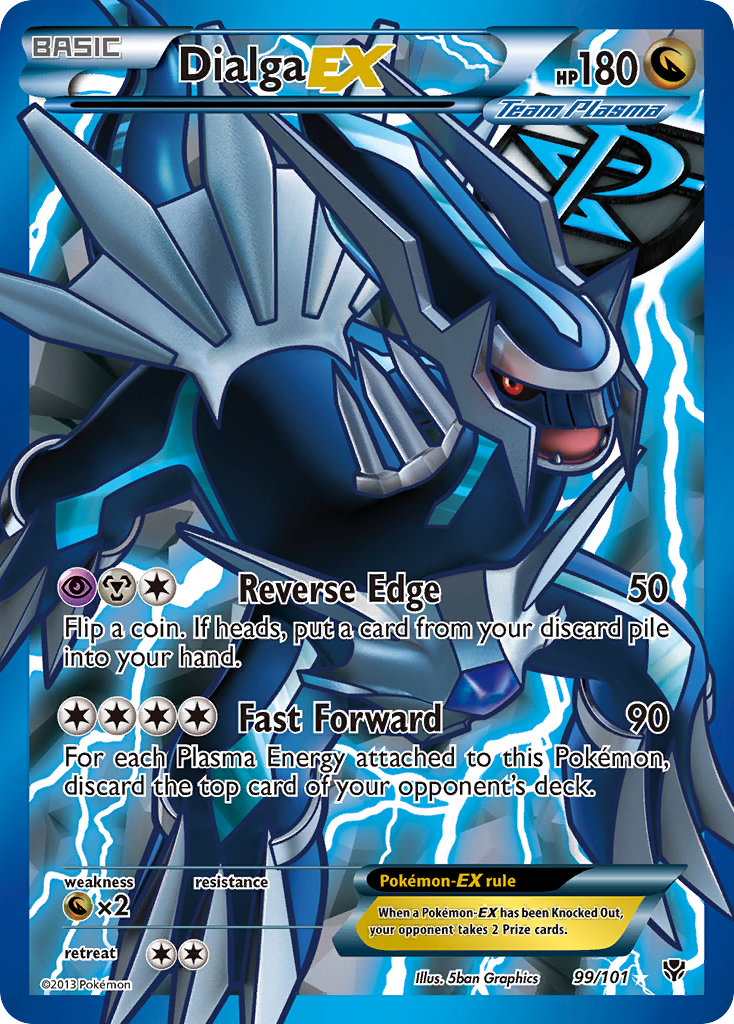 Plasma Blast Dialga EX #99/101