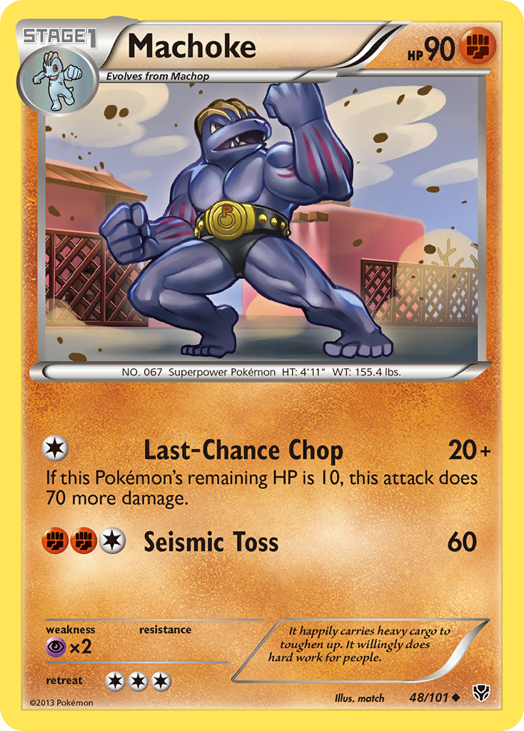 Plasma Blast Machoke #48/101