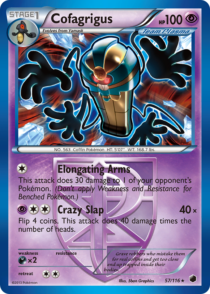 Plasma Freeze Cofagrigus #57/116